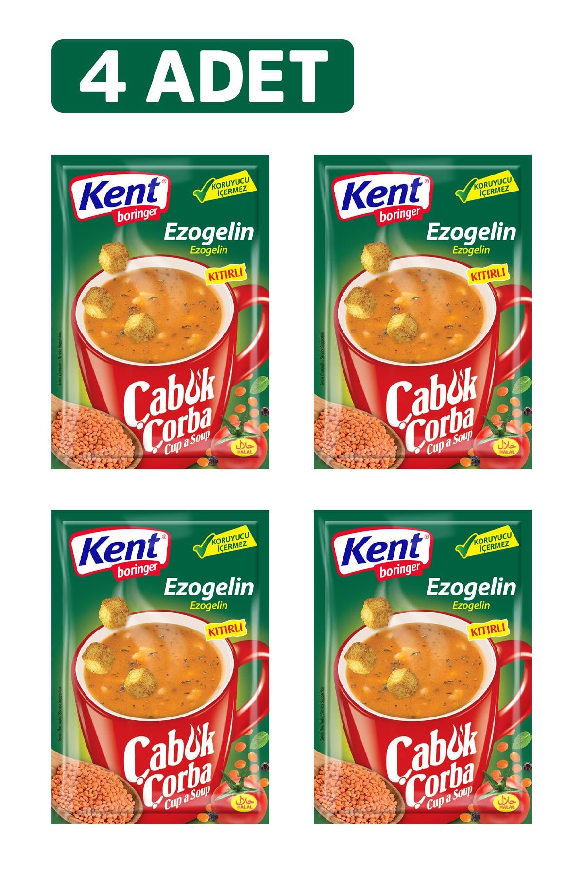 Ezogelin 21 Gr 4'lü Çabuk Çorba 