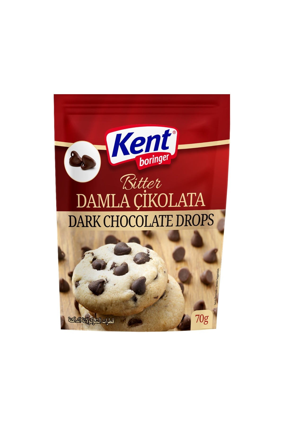 KB Bitter Damla Çikolata 70g