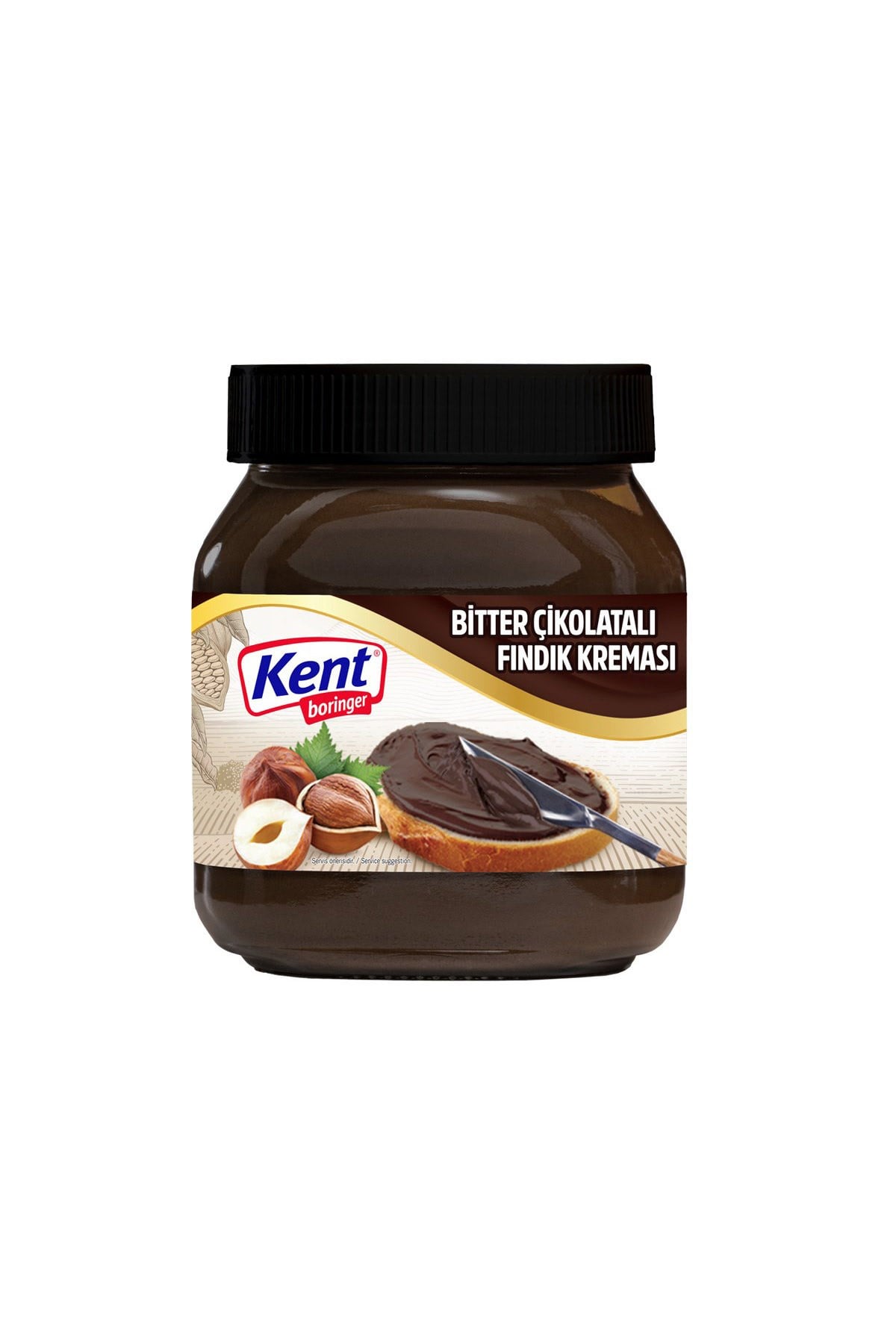 KB Kakaolu Fındık Kreması - Bitter 350 Gr