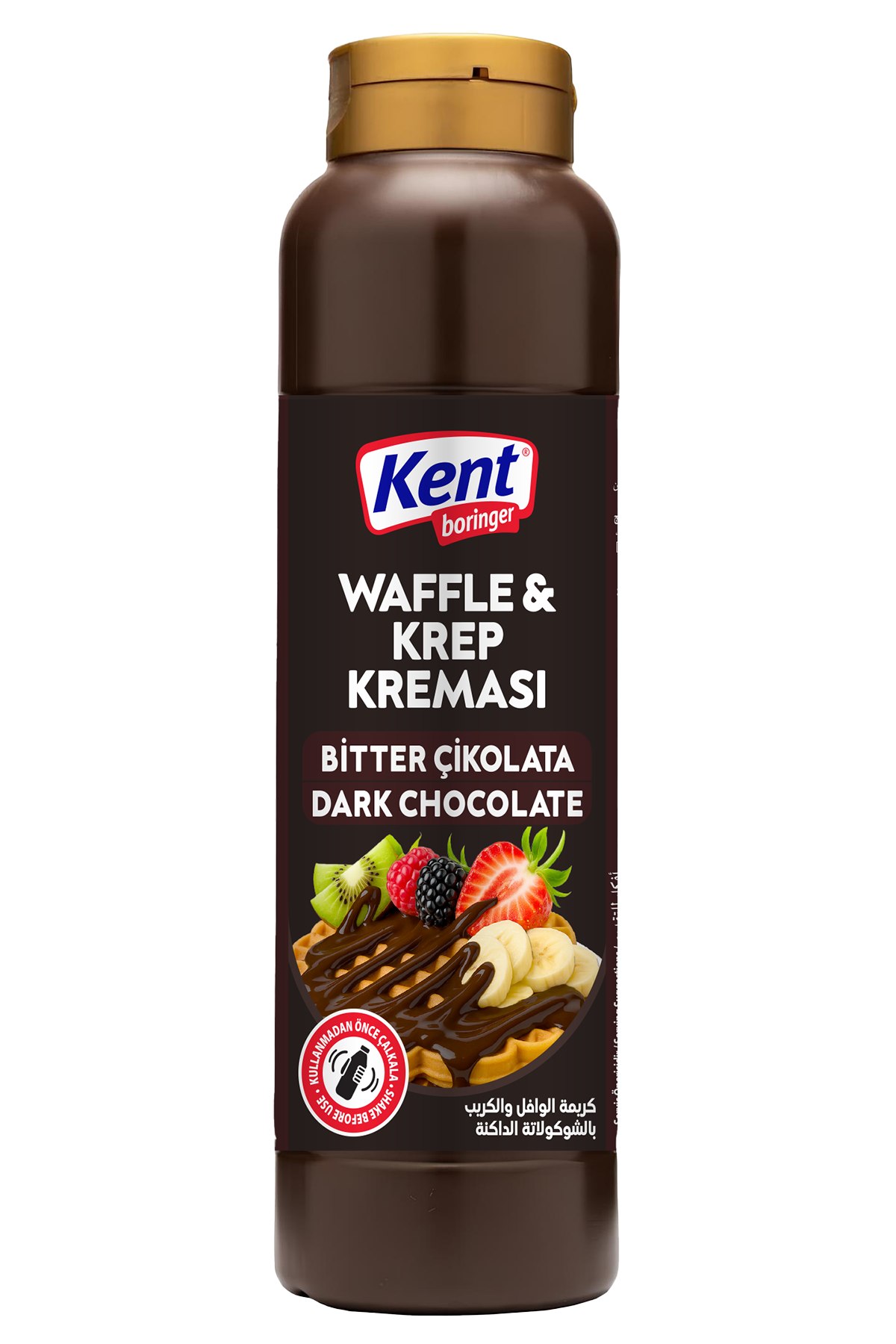 KB Waffle Sos Bitter Çikolatalı 1000 GR
