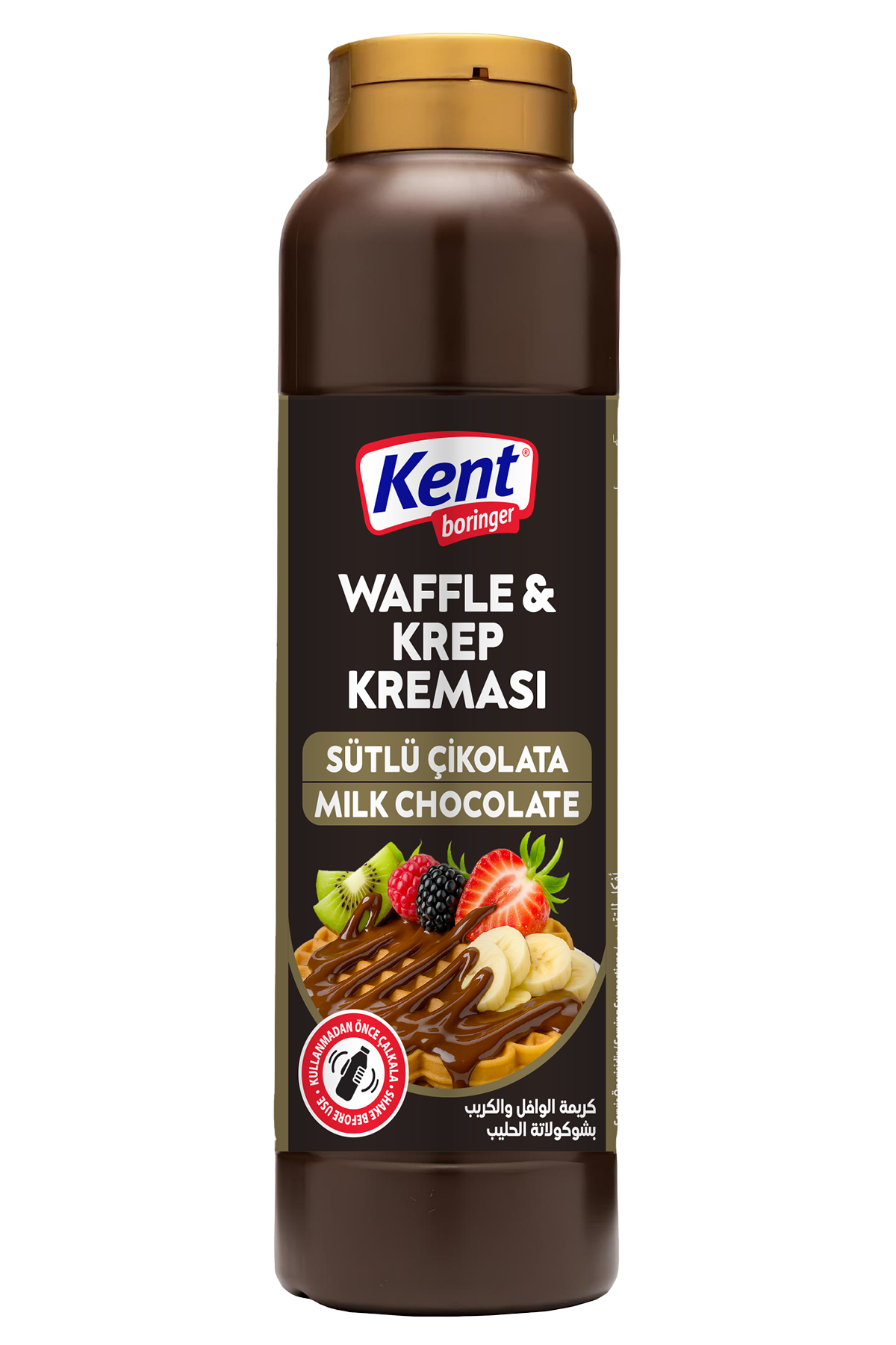 KB Waffle Sos Sütlü Çikolatalı 1000 GR.