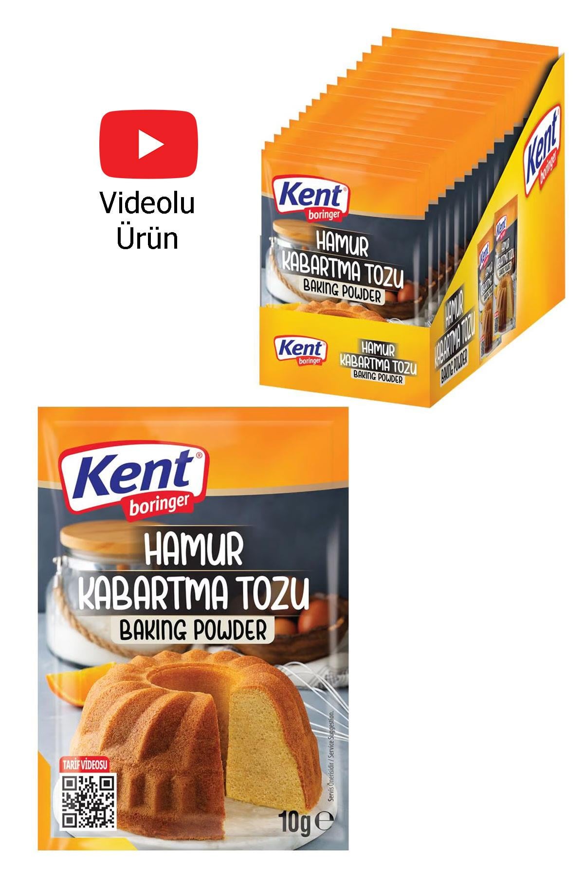 Kent Boringer 10g*36 adet Hamur Kabartma Tozu