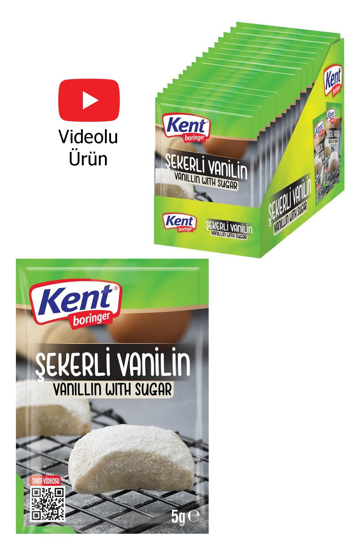 Kent Boringer 5g*36 adet Şekerli Vanilin