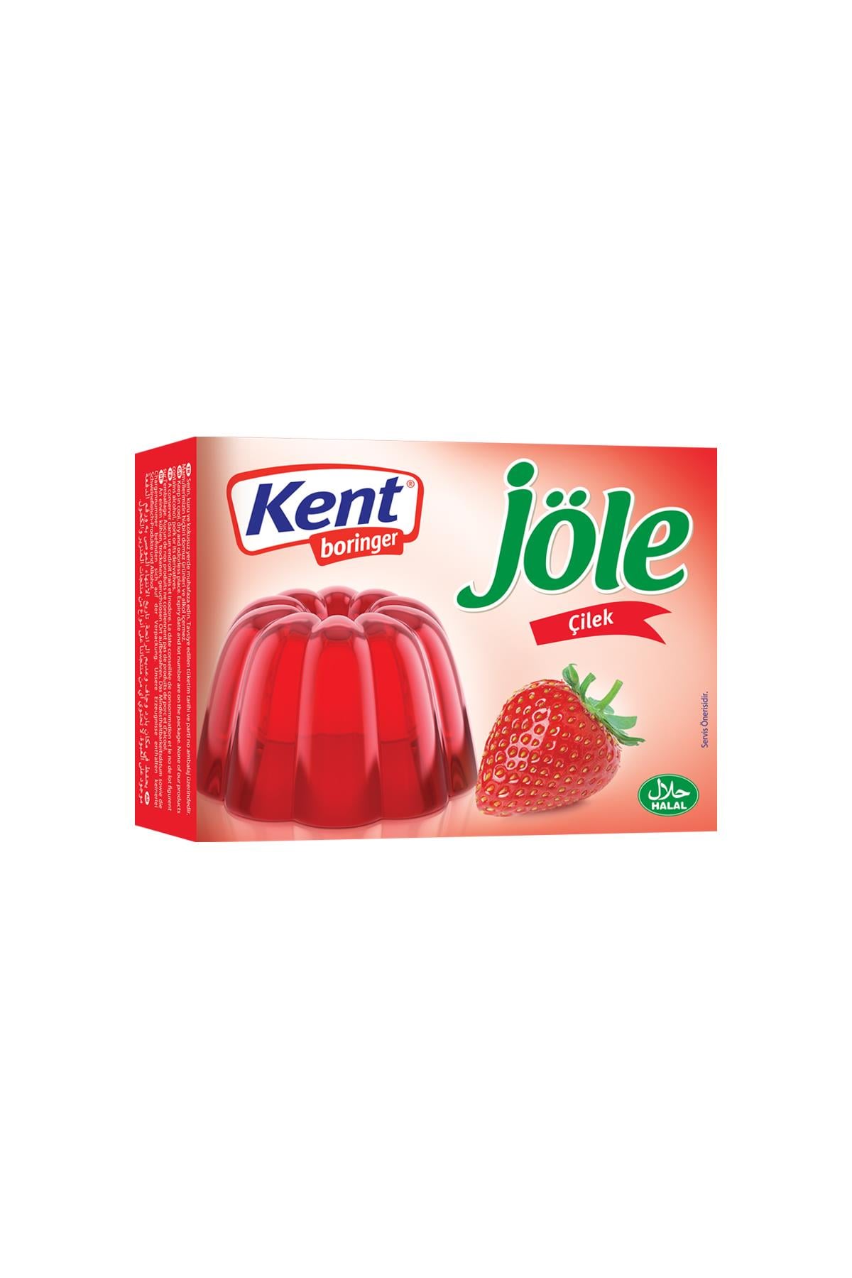 Kent Boringer Çilekli Jöle 85 Gr 6'lı