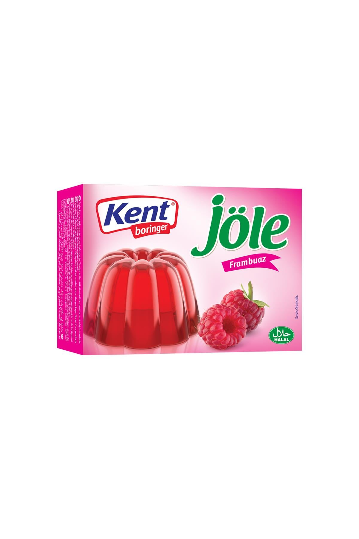 Kent Boringer Frambuazlı Jöle 85 Gr 6'lı