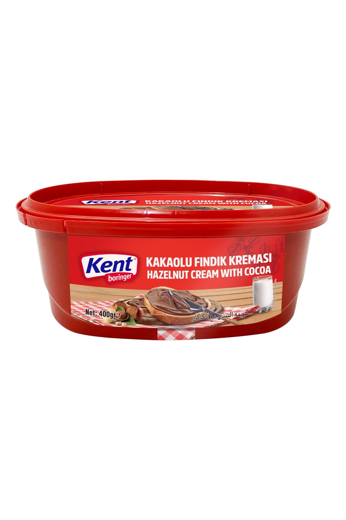 Kent Boringer Kakaolu Fındık Kreması 400 Gr.