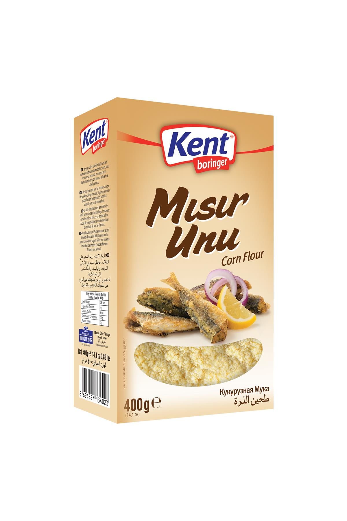 Kent Boringer Mısır Unu 400 Gr