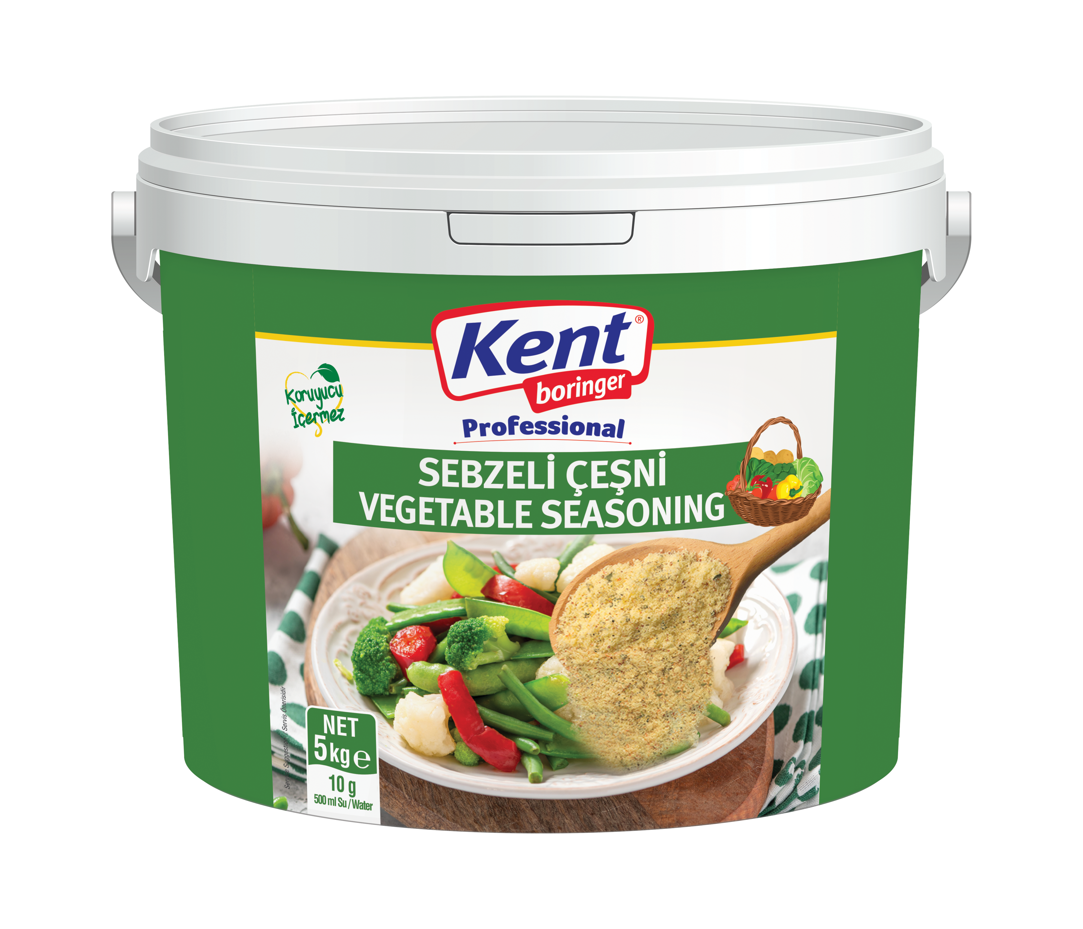 Kent Boringer  Professional Sebzeli Çeşni 5 Kg