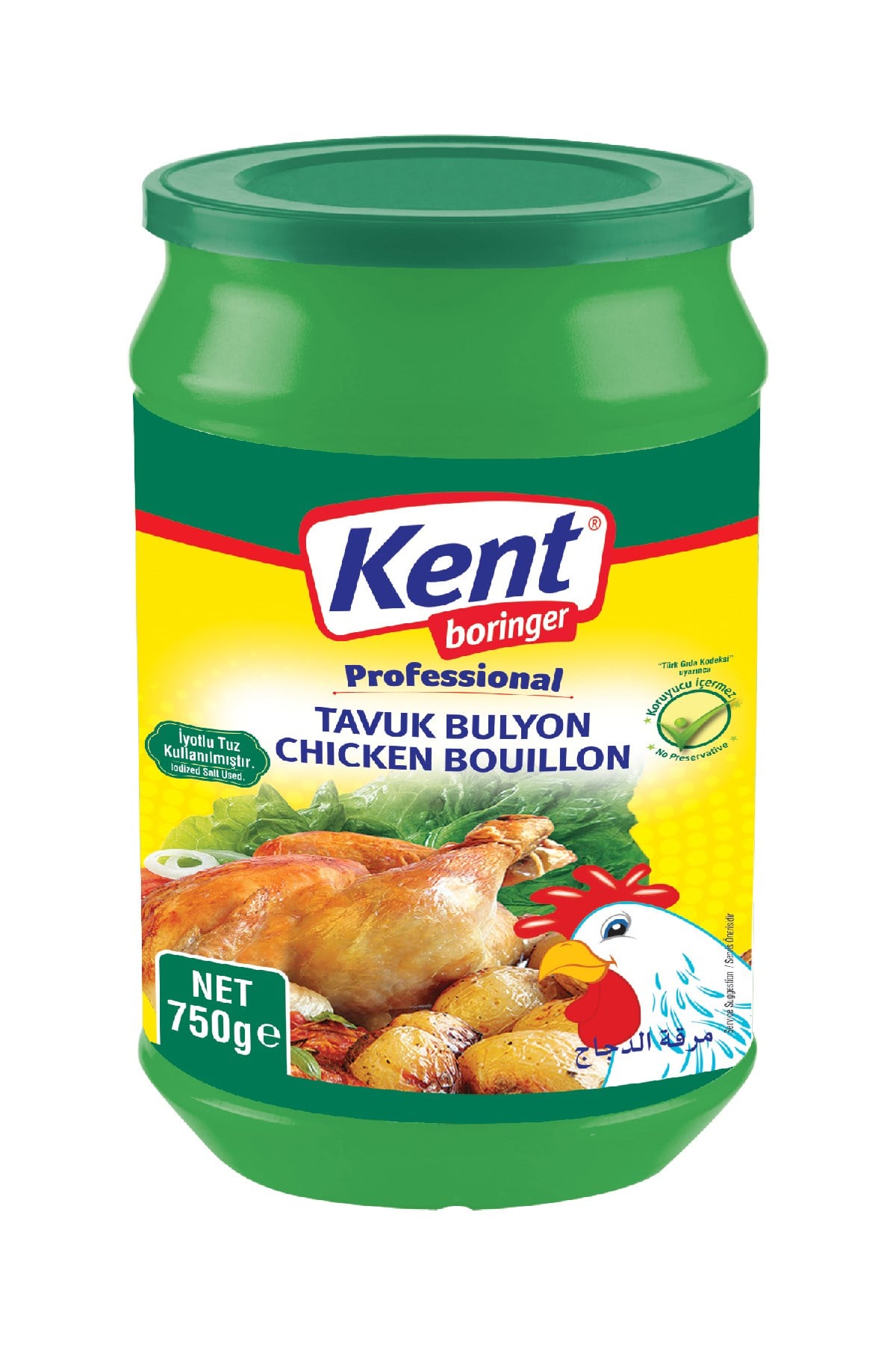 Kent Boringer Tavuk Bulyon 750 Gr