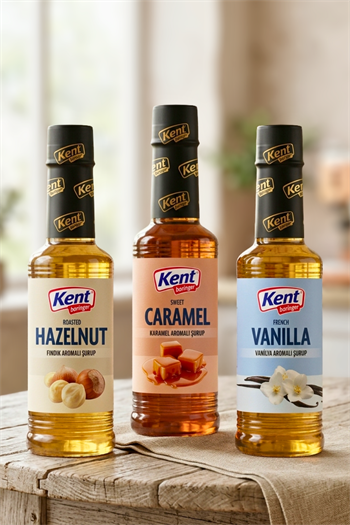 Kahve Şurupları Avantajlı 3'lü Set ( Karamel-Vanilya-Fındık) 355ml X3