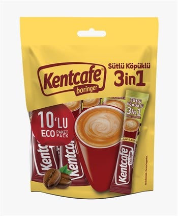 KCB 10'lu 3in1 Sütlü Köpüklü