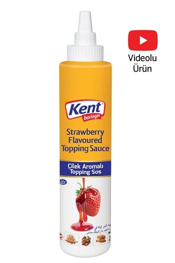 Kent Boringer 750g Çilekli Topping Sos