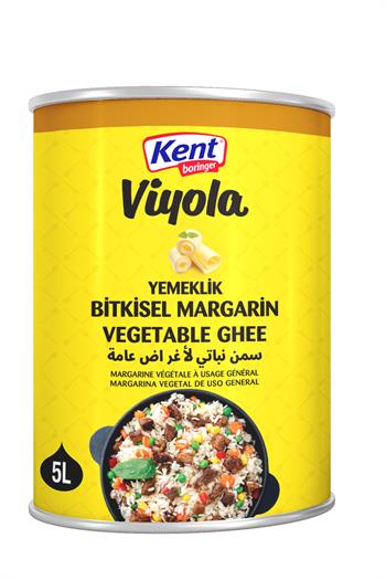 Kent Boringer Viyona Bitkisel Margarin Teneke 5 LT