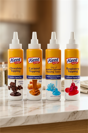 Topping Sos 4'lü Avantajlı Set (Çikolatalı-Frambuazlı-İtalyan Karamelli-Karamelli) 300 Gr X4