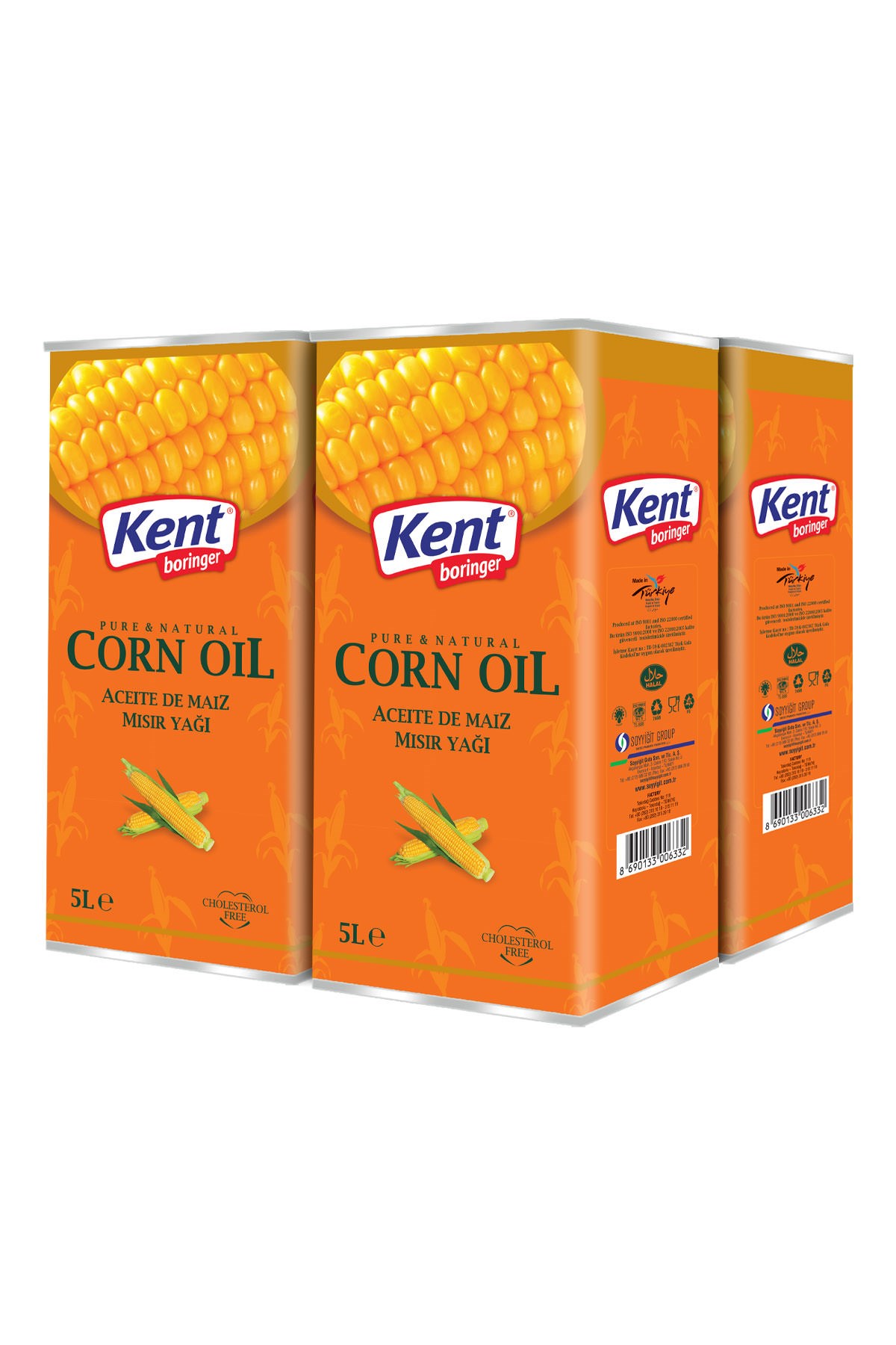 Aysan Mısır Yağı 5 Lt x 4