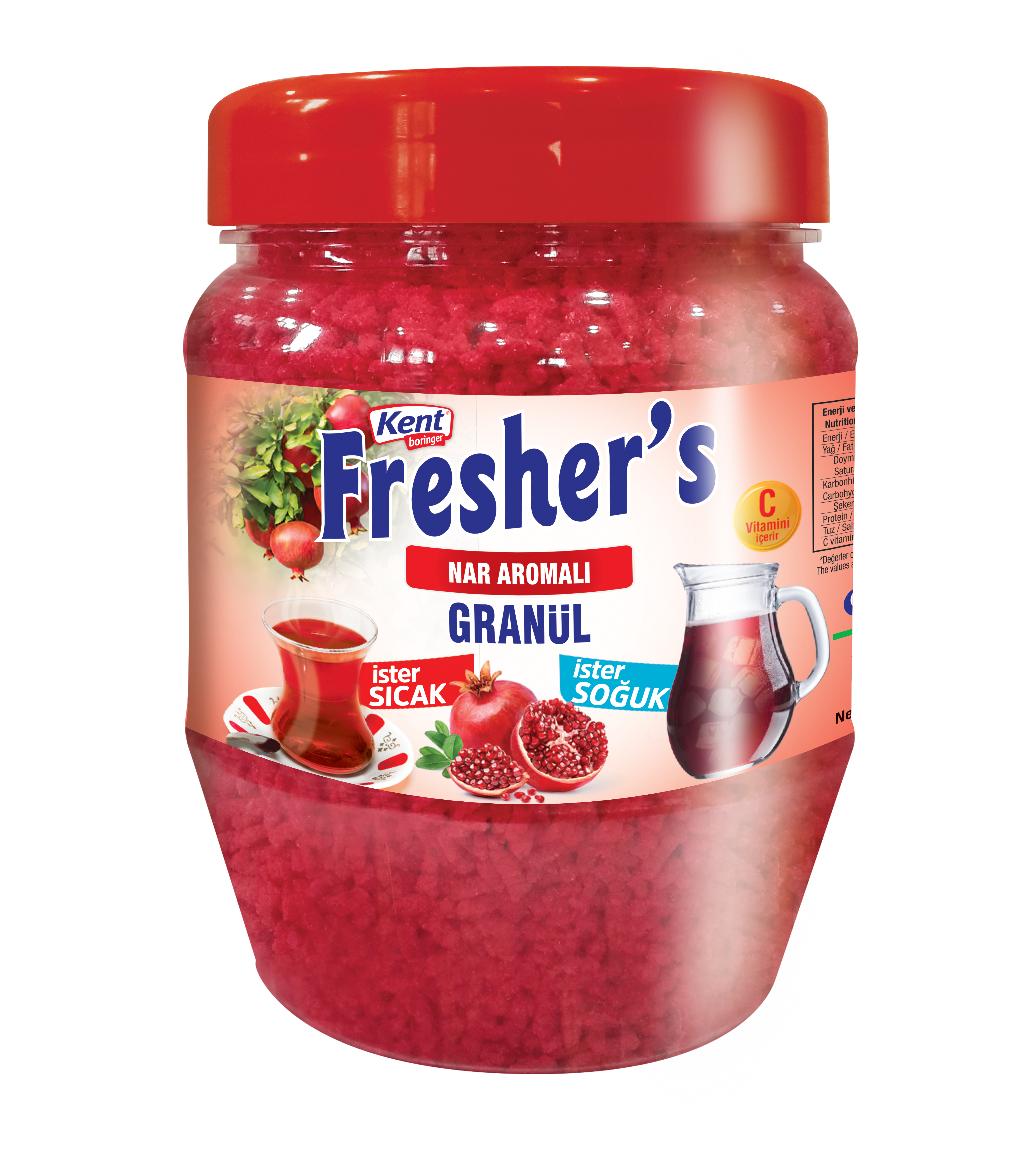 Fresher's Nar Aromalı Granül İçecek 300 gr