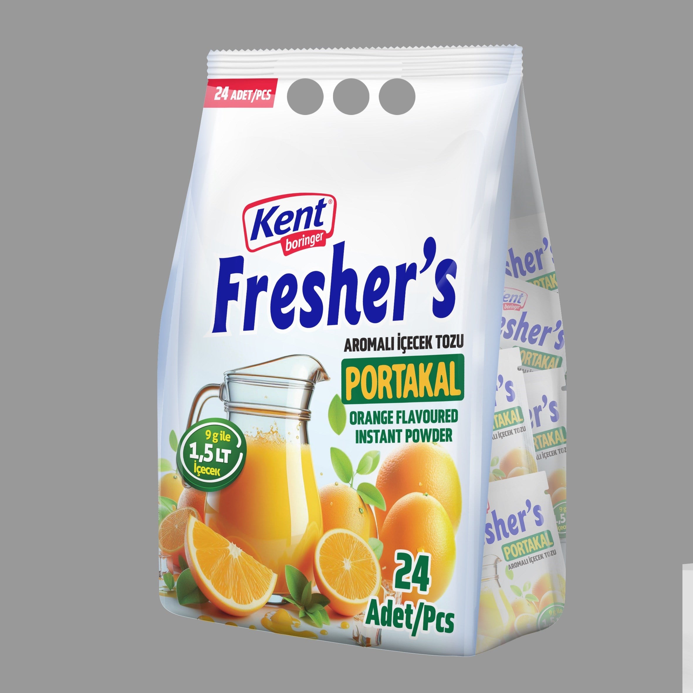 Fresher's Portakal Aromalı Toz İçecek