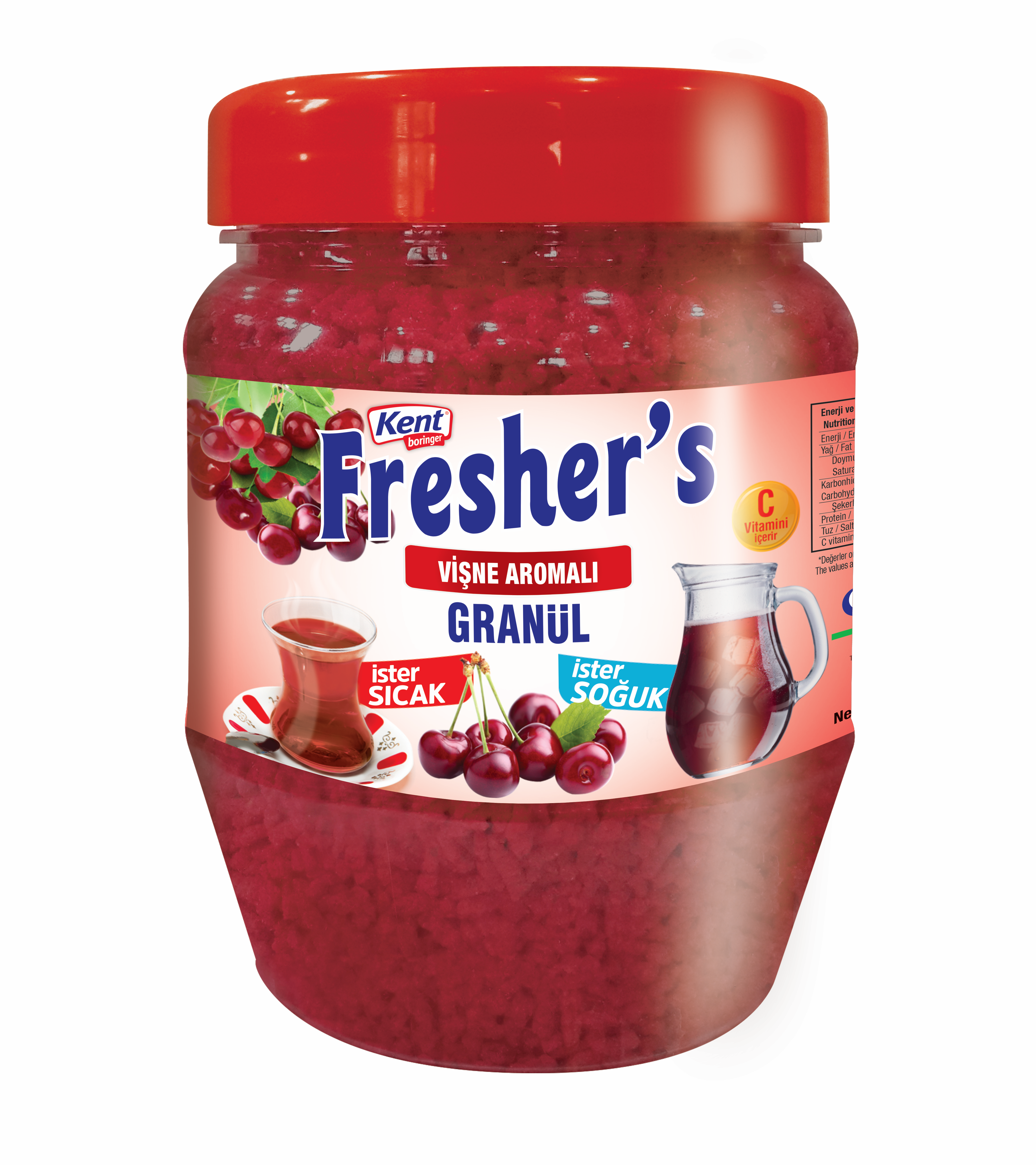 Fresher's Vişne Aromalı Granül İçecek 300 gr