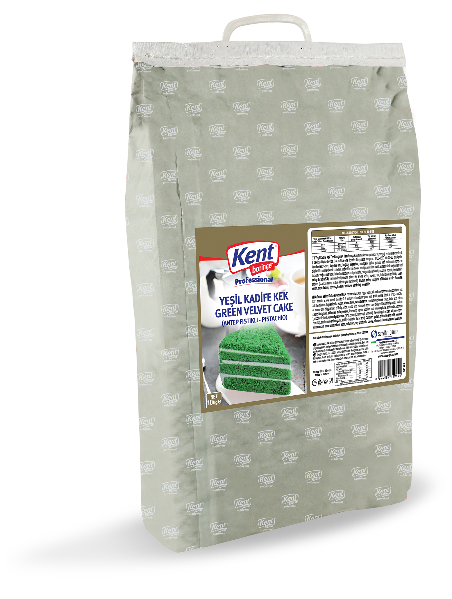 KB Prf Pistachio Velvet 10 Kg.