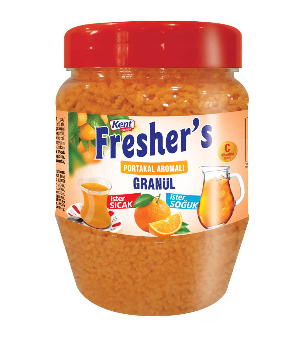 Kent Boringer 300g Portakal Aromalı Granül İçecek