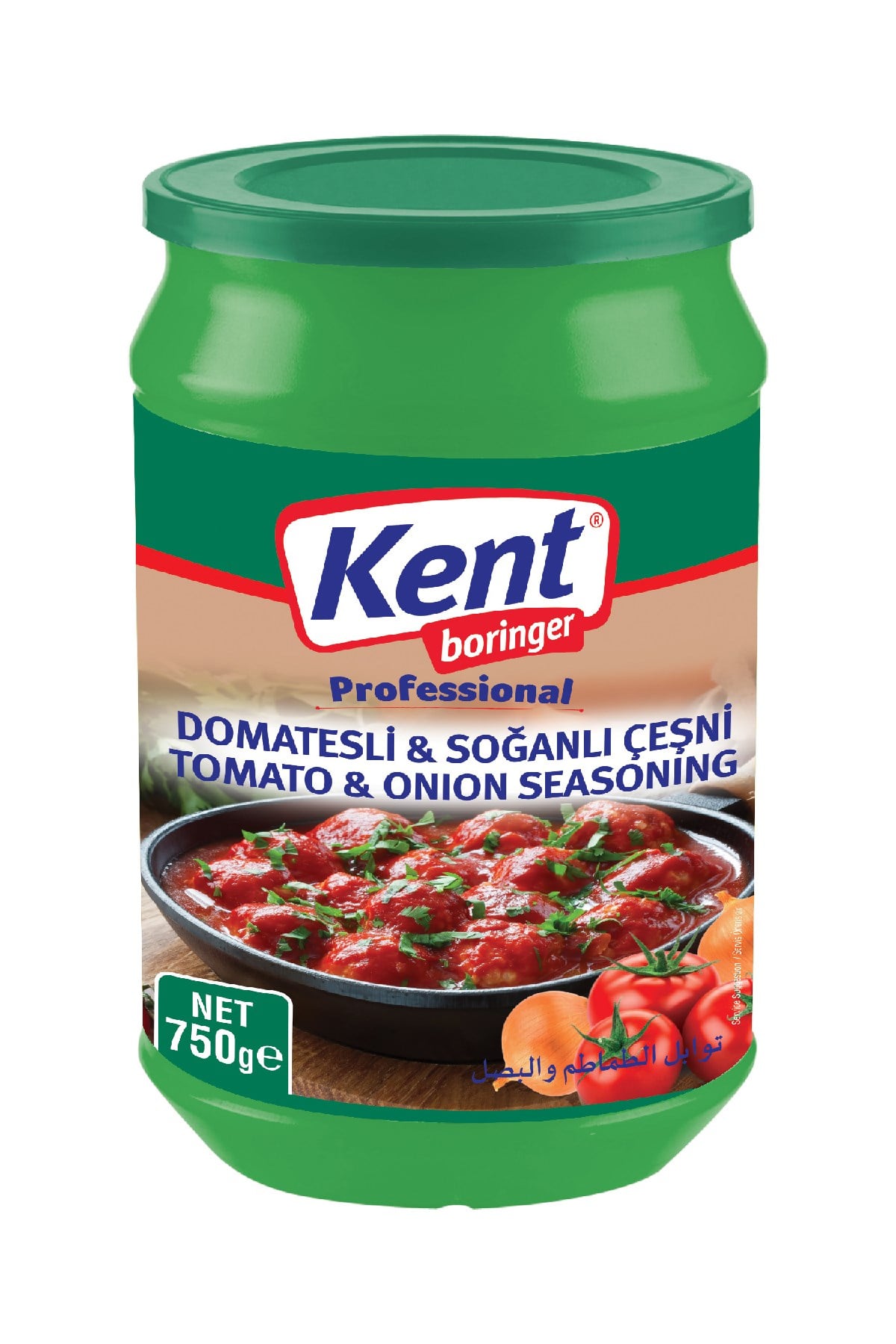 Kent Boringer Domatesli Soğanlı Çeşni 750 Gr
