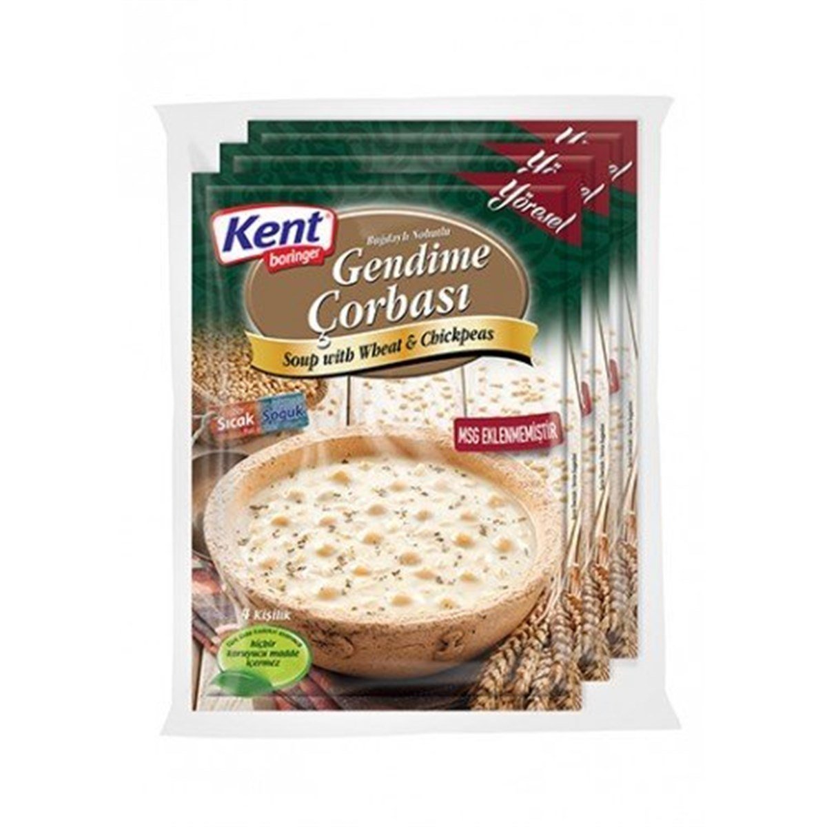 Kent Boringer Gendime Çorbası 92 Gr 3 lü