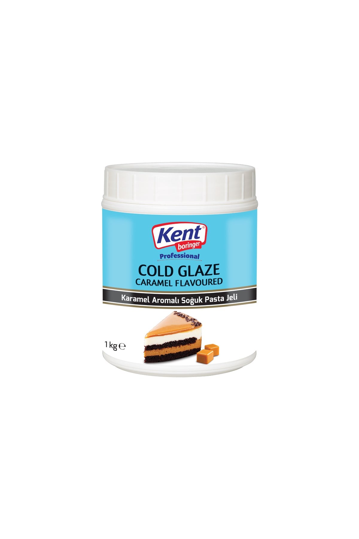 Kent Boringer Karamel Aromalı Soğuk Pasta Jeli 1 Kg
