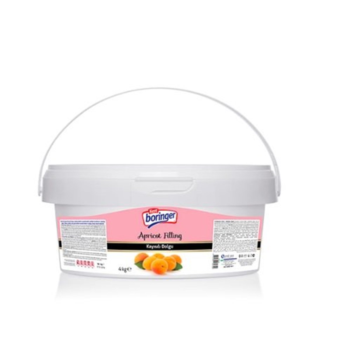 Kent Boringer Kayısı Meyveli Dolgu 4 Kg