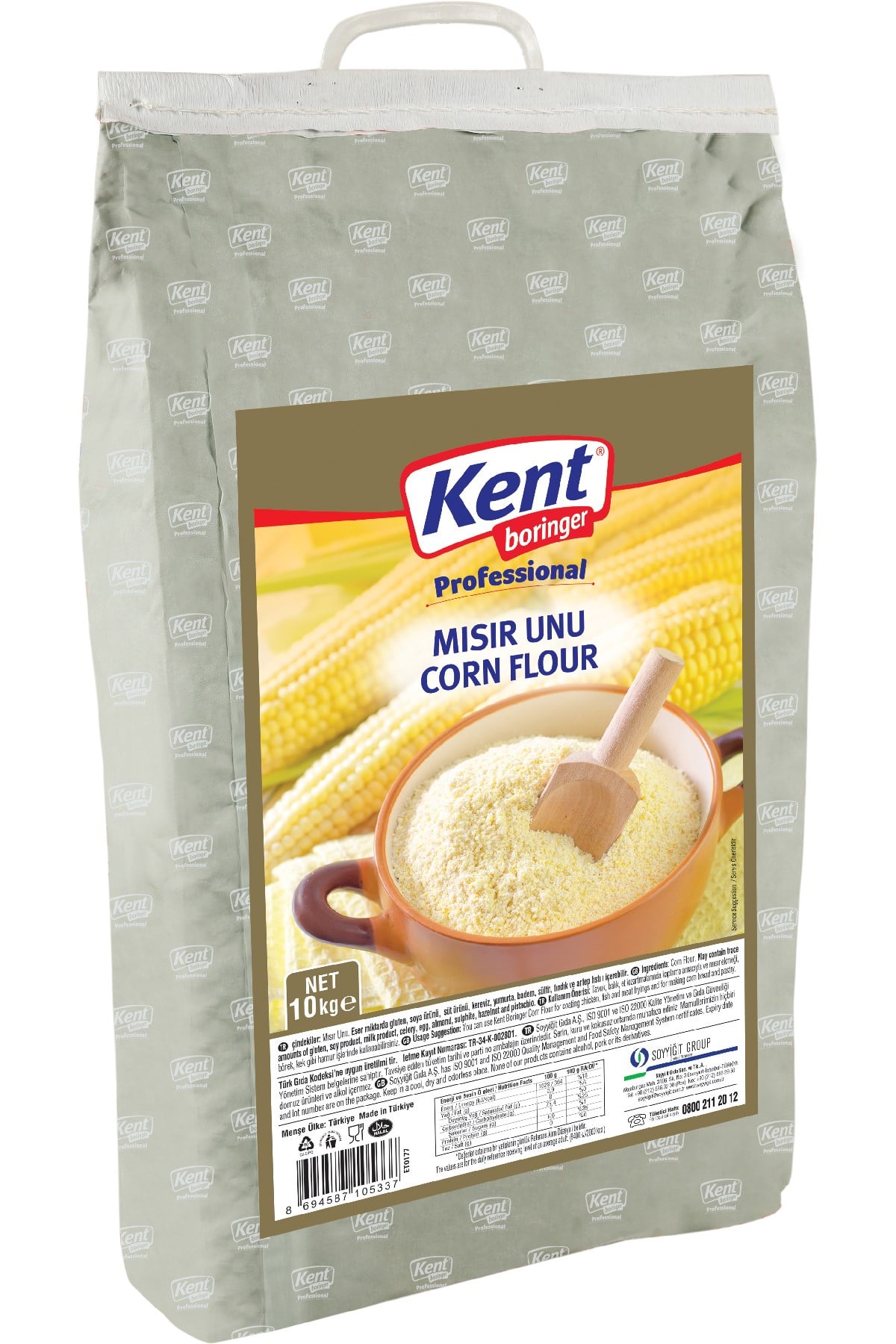 Kent Boringer Mısır Unu 10 Kg