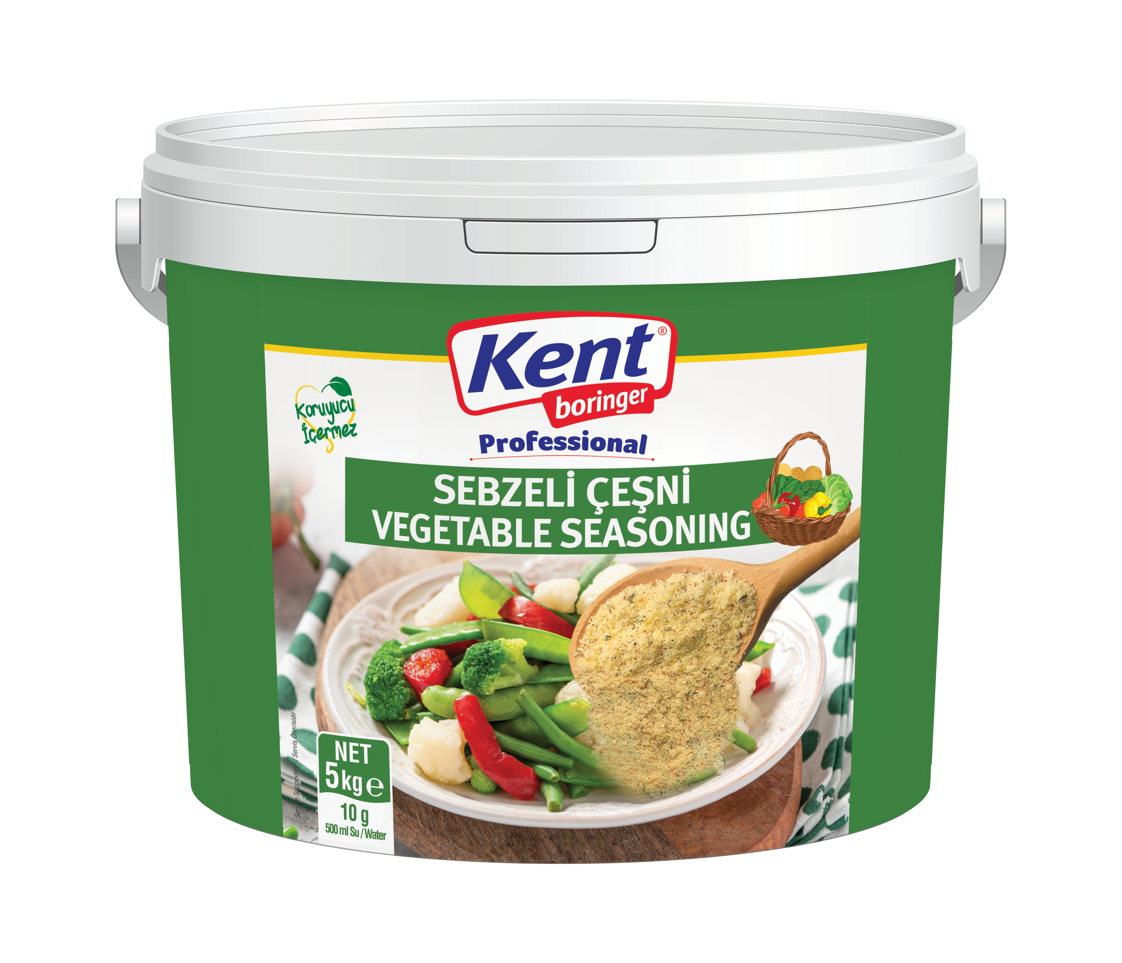Kent Boringer  Professional Sebzeli Çeşni 5 Kg