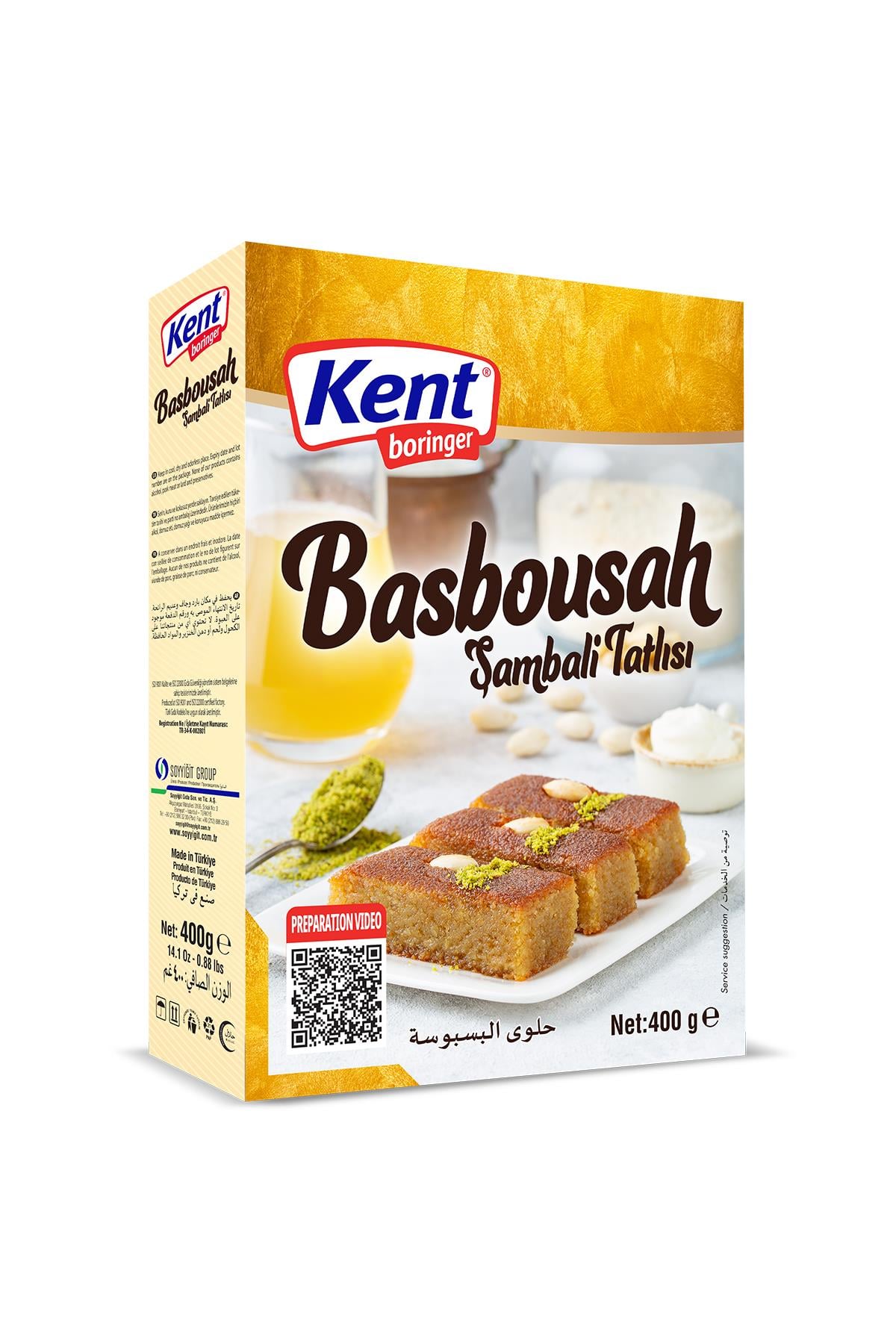 Kent Boringer Şambalı Tatlısı 400 Gr