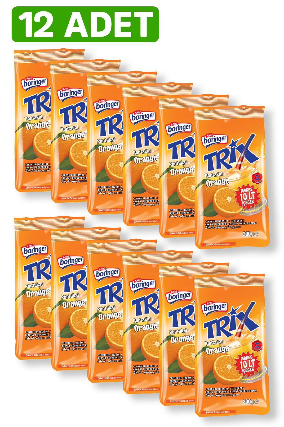 Portakal Aromalı Toz İçecek 300g*12 adet