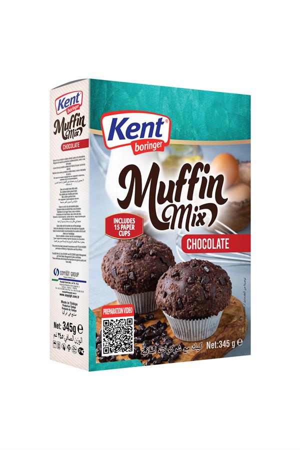 Kent Boringer Kakaolu Muffin 345 Gr