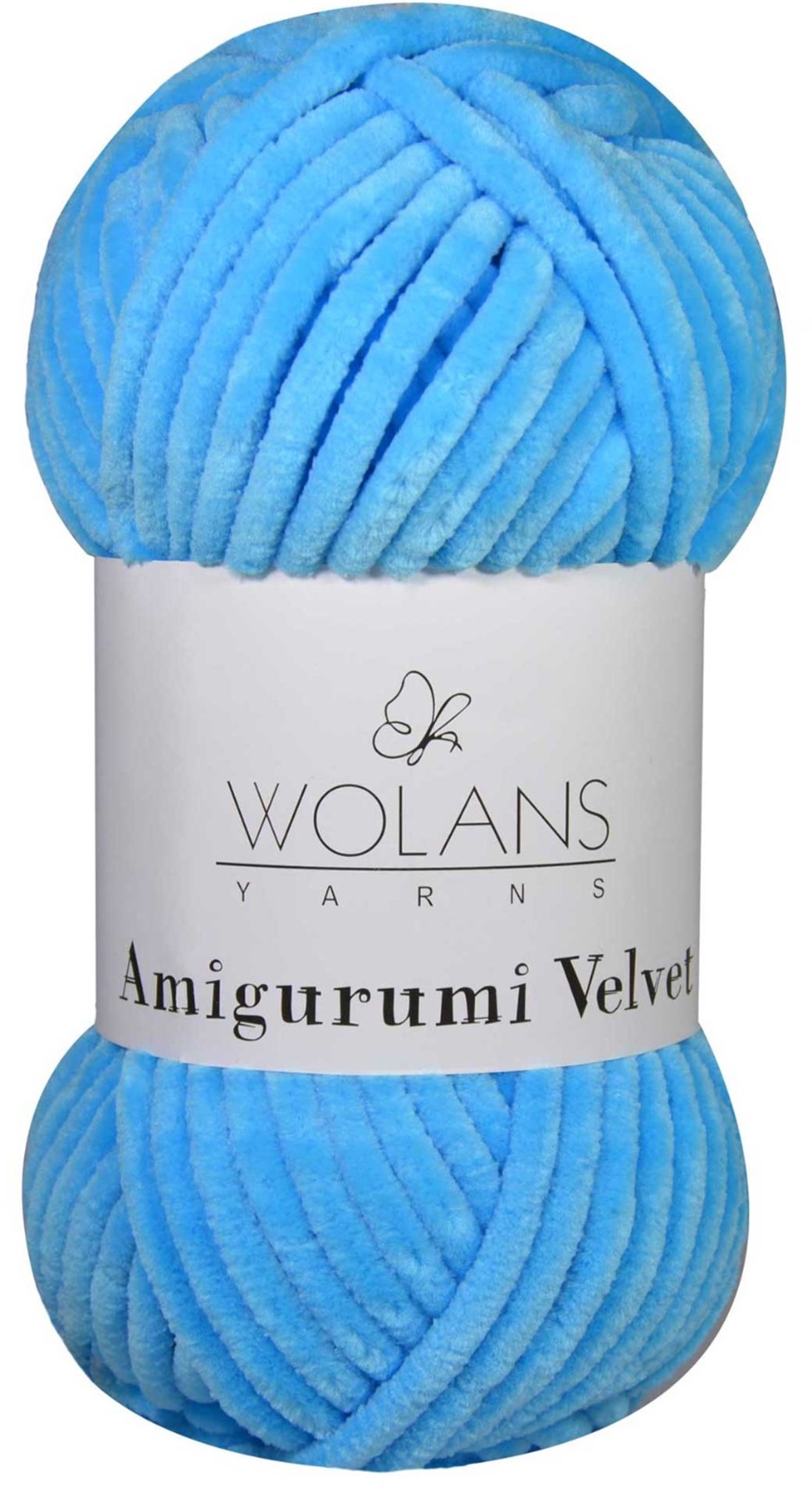 AMİGURUMİ VELVET 50012 MAVİ