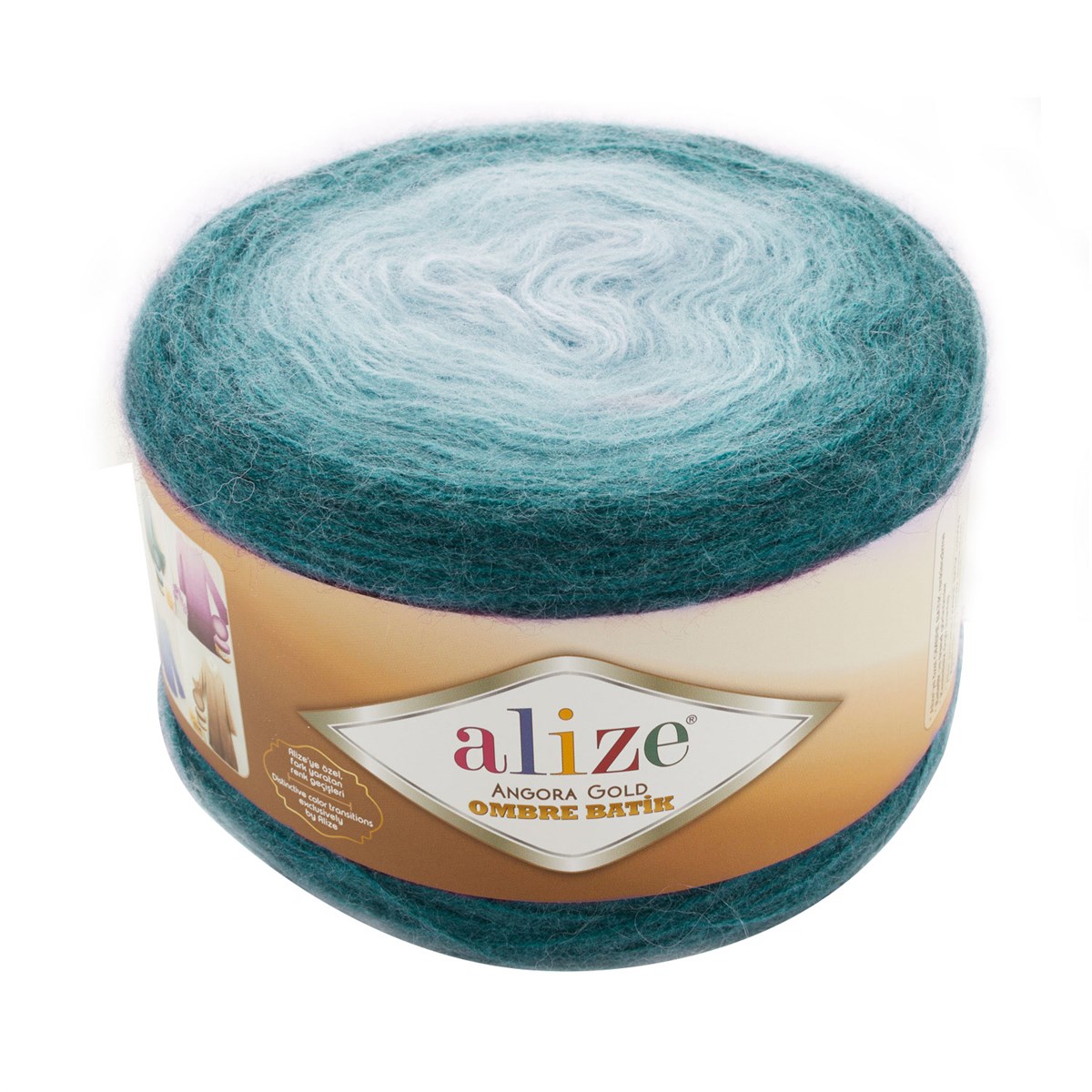 ANGORA GOLD OMBRE BATIK
