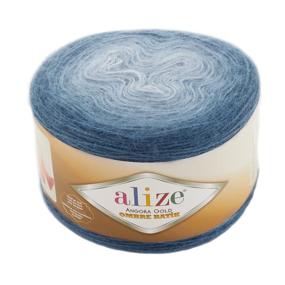 ANGORA GOLD OMBRE BATIK
