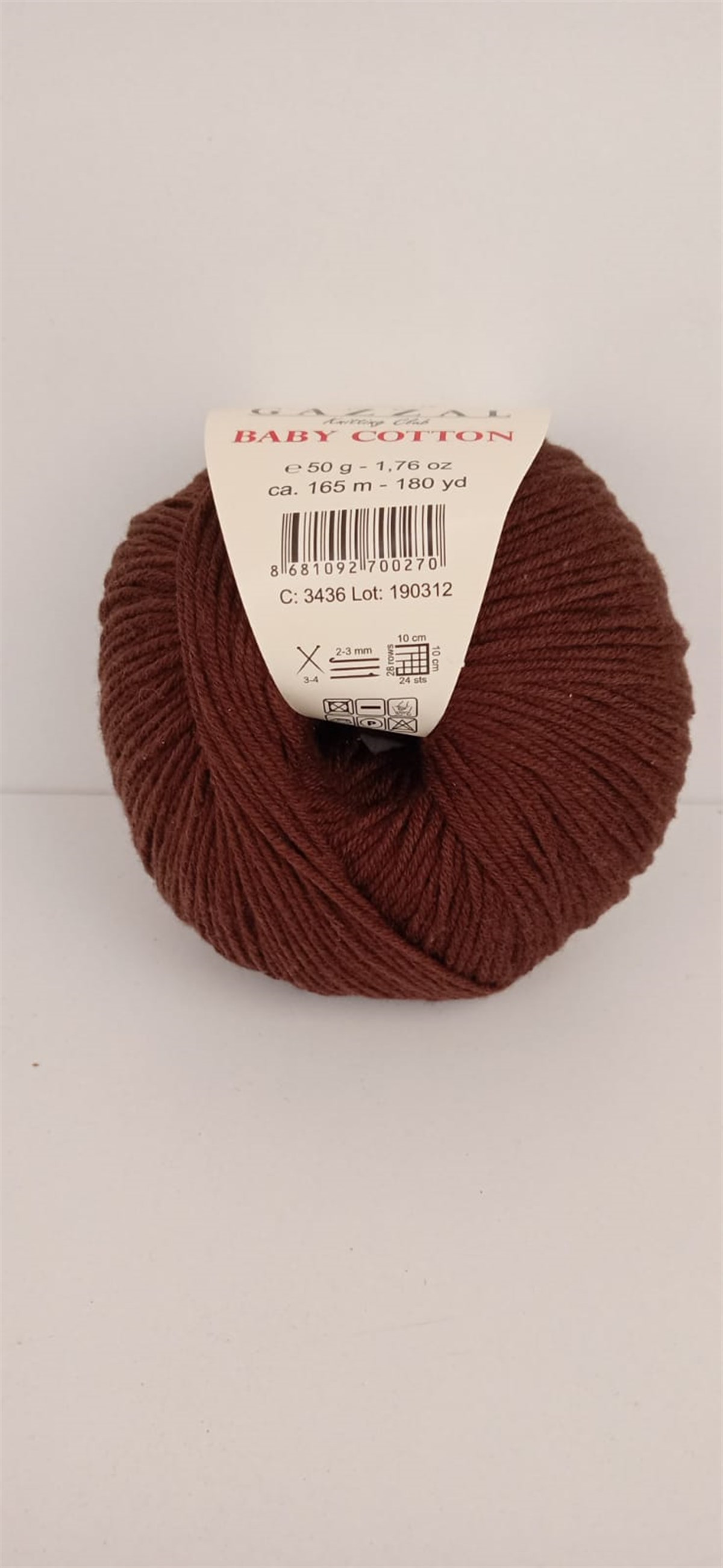 BABY COTTON  3410 GAZZAL  002-3410 BABY COTTON GAZZAL