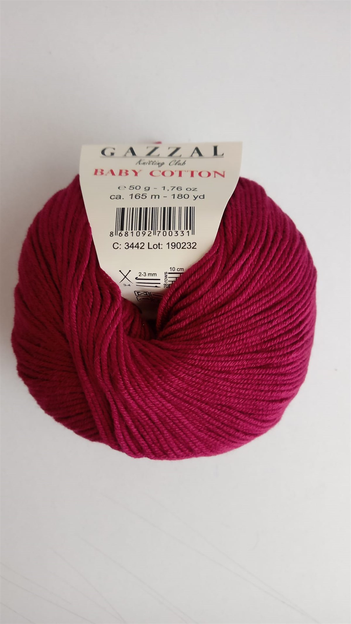 BABY COTTON  3410 GAZZAL  002-3410 BABY COTTON GAZZAL