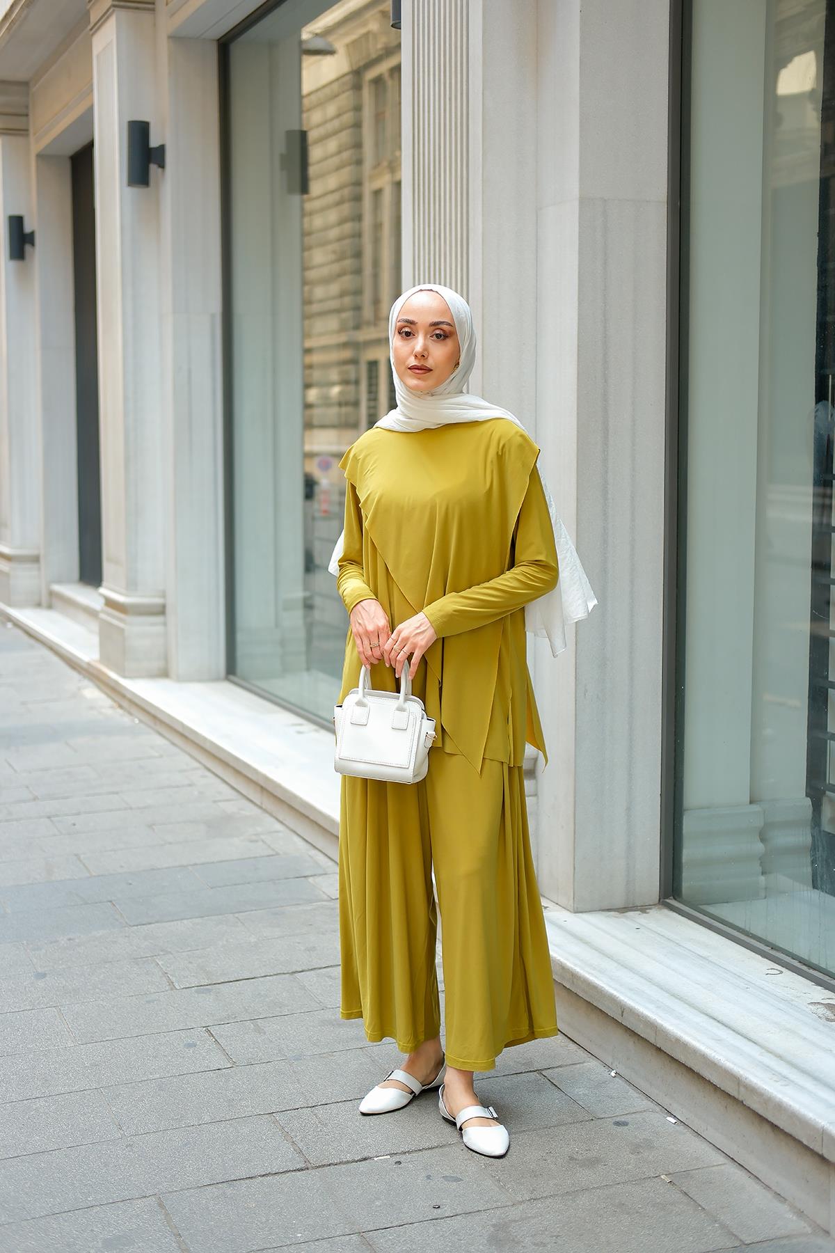 Asimetrik Salaş Takım Yağ Yeşil