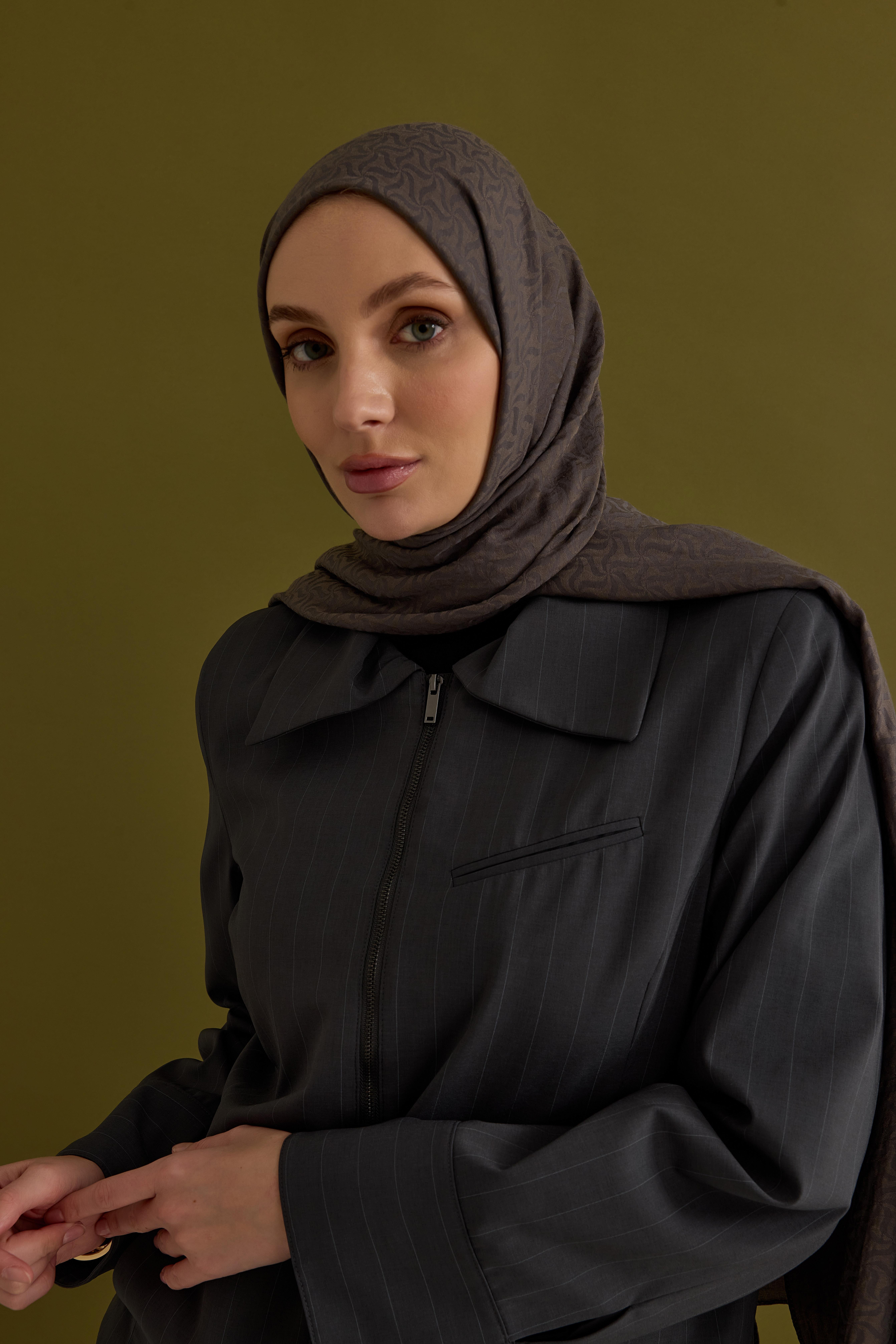 Candy Desen Şal duman gri