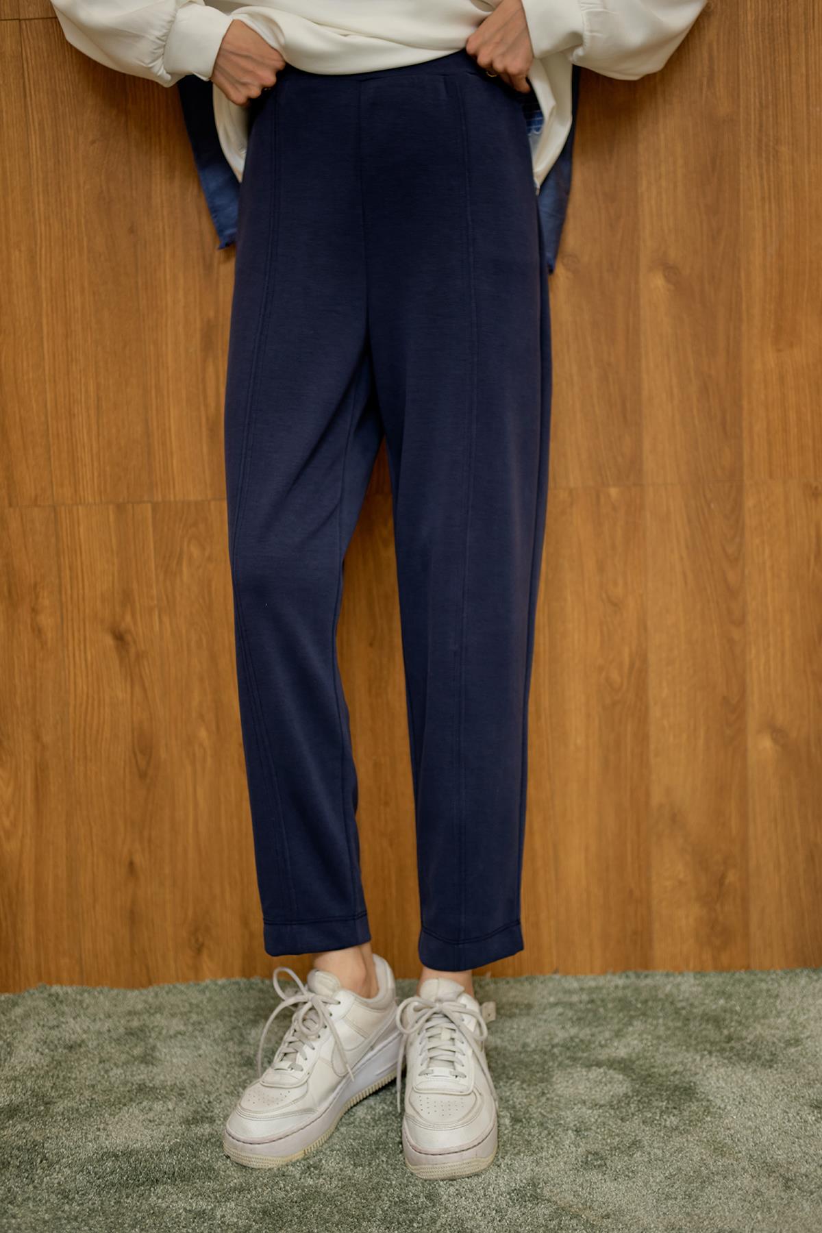 Modal Pantolon Lacivert