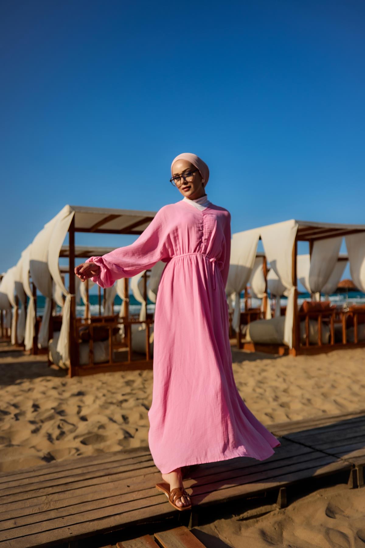 Olivia Elbise Fuşya