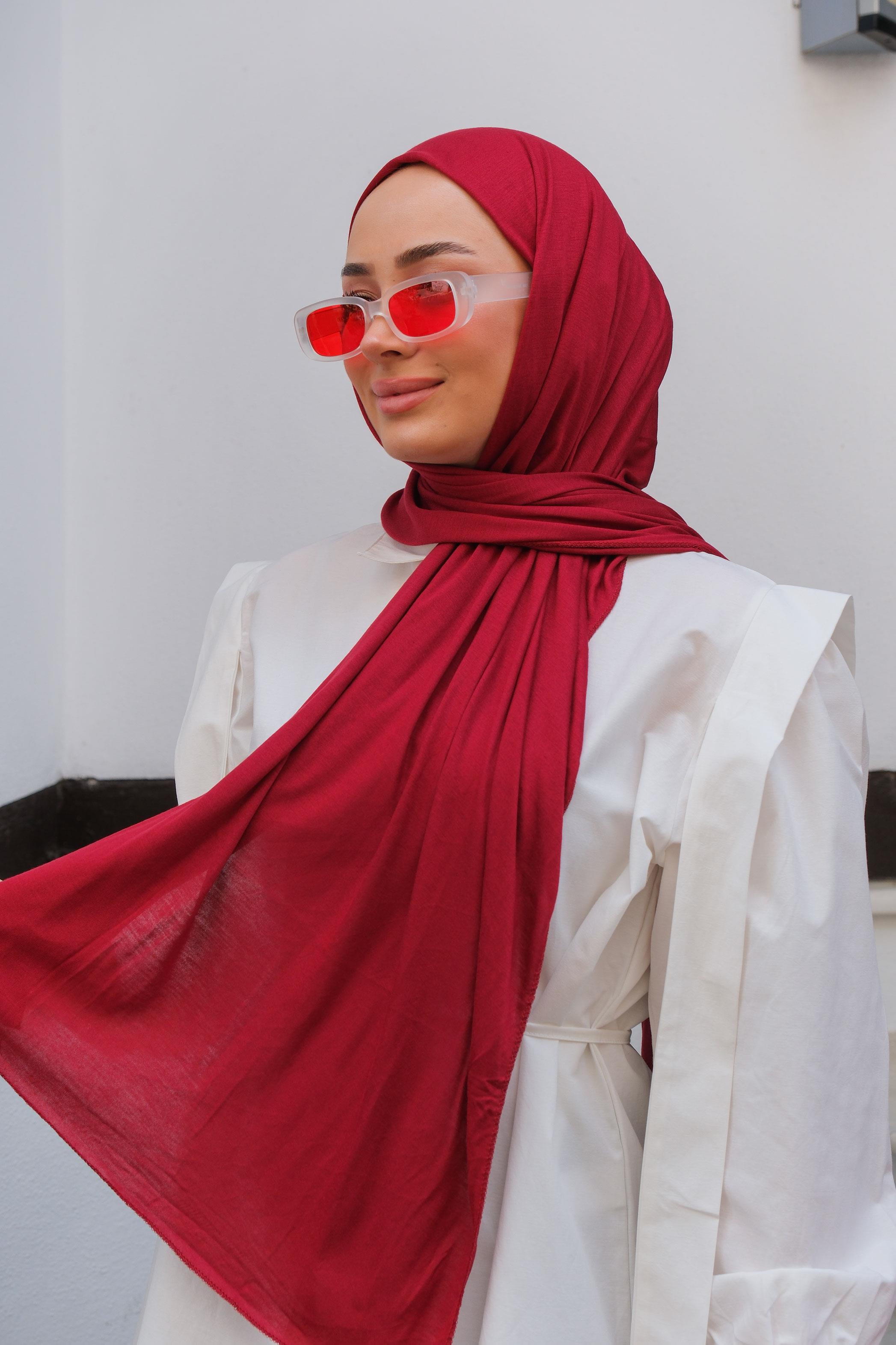 Penye Şal Bordo