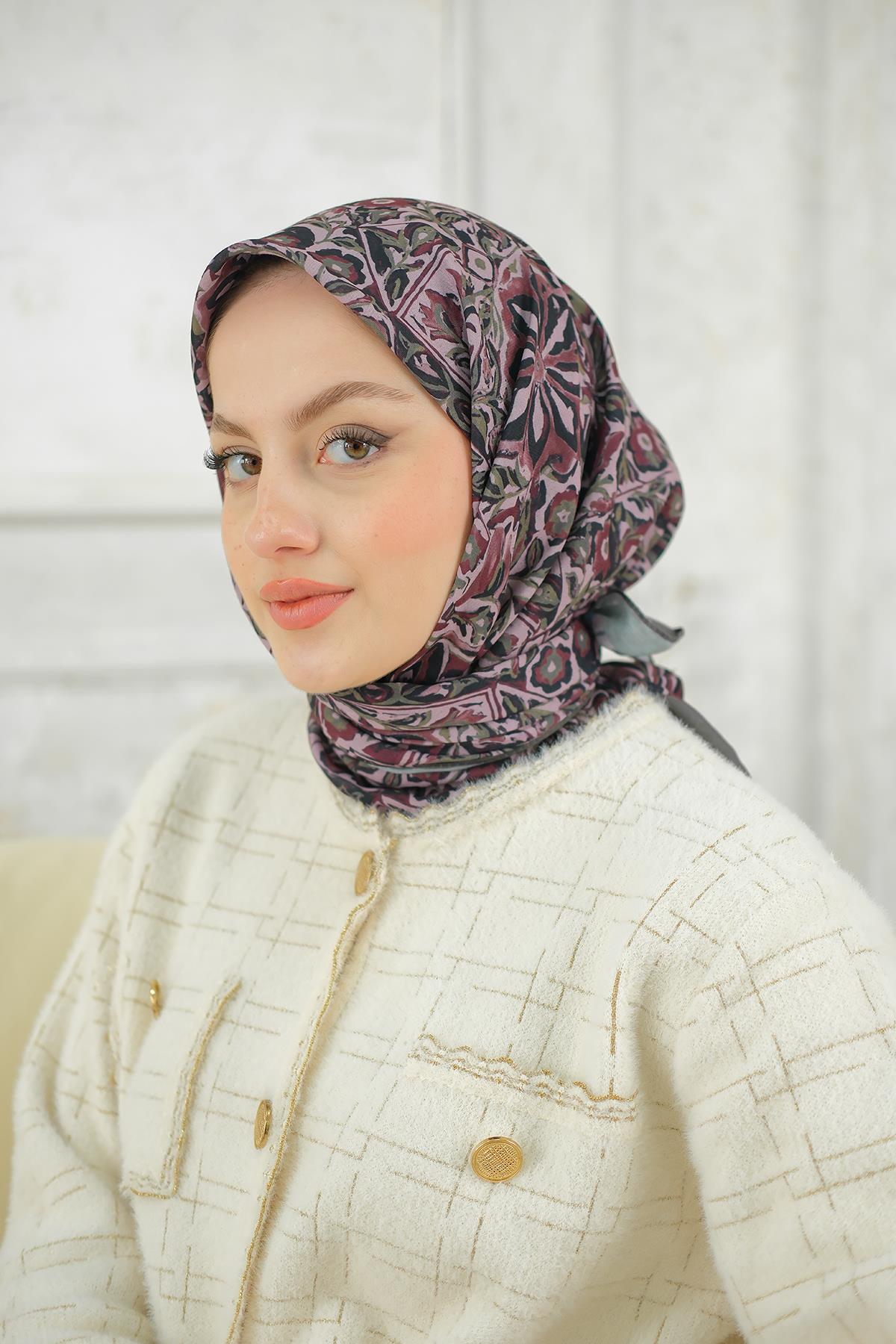 Yonca Soft Eşarp Küf Yeşil