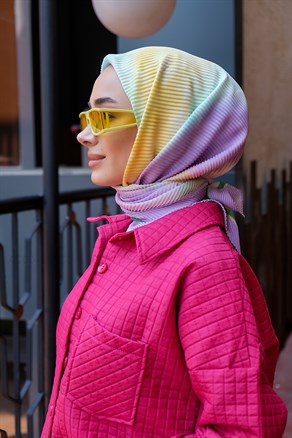 Uygun Fiyatlı BULUT DESEN PILISELI ESARP | Loccomoda.com 