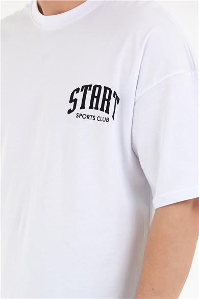 Erkek Start Sports Baskılı Tişört 3021-RODRIGO