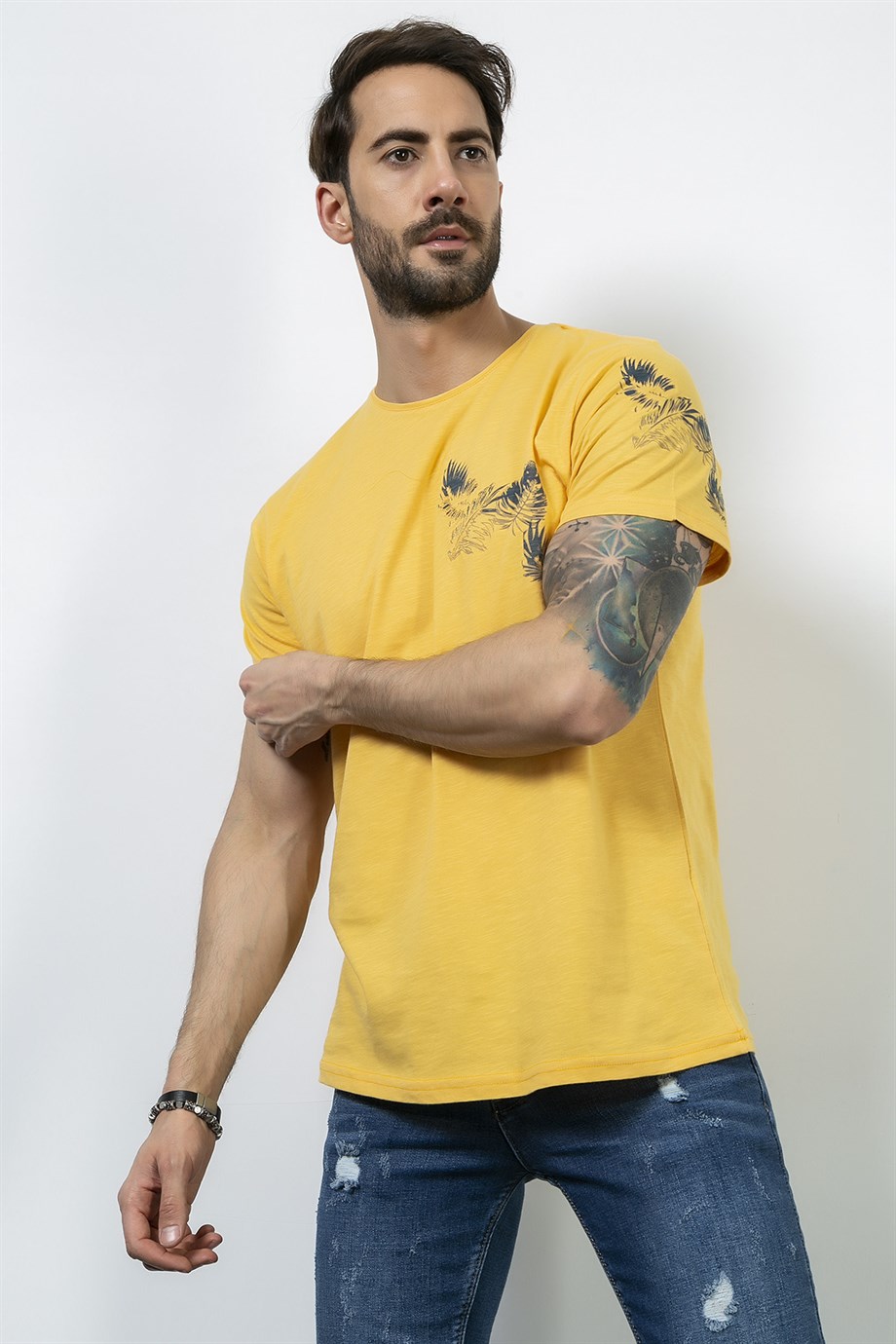 Desenli Süprem Tshirt