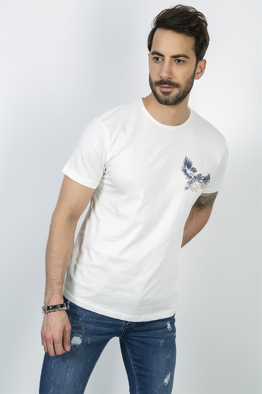 Desenli Süprem Tshirt