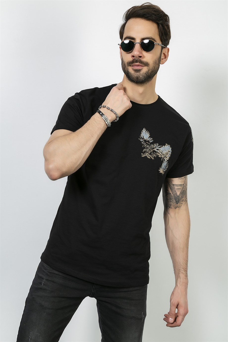 Desenli Süprem Tshirt