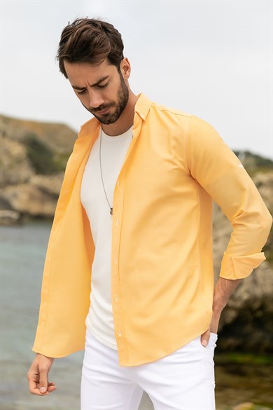 Slim Fit Oxford Gömlek
